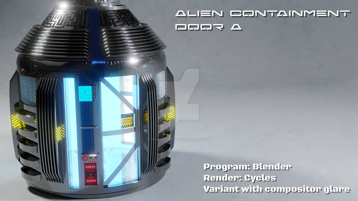 Alien Containment - Blender render Door C by RevanSurtur on DeviantArt