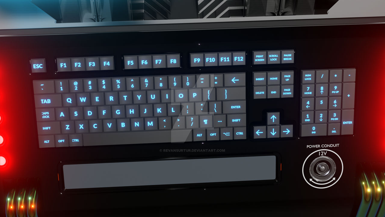 Sci-Fi Futuristic computer terminal - concept art. by RevanSurtur on ...