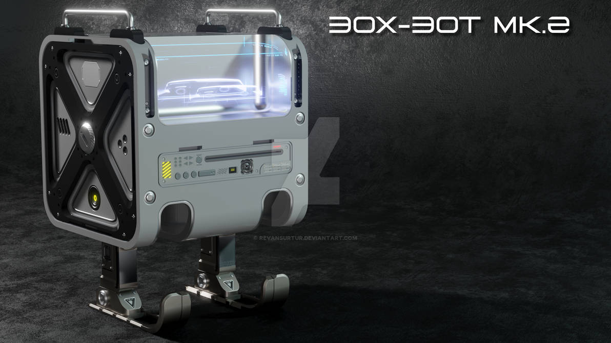Bot Getting Boxed Box-Bot Character by RevanSurtur on DeviantArt