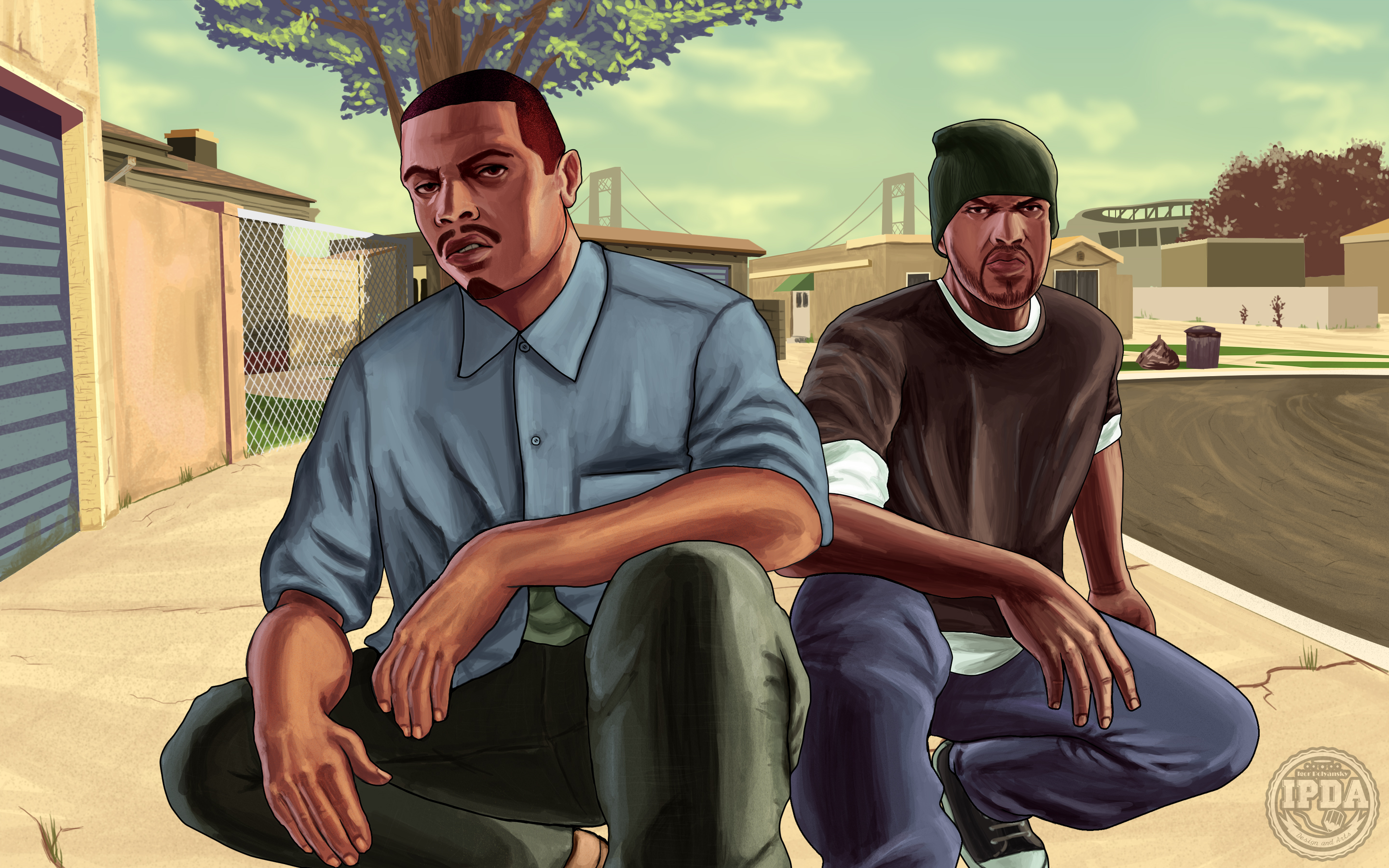 gta sa cj wallpaper