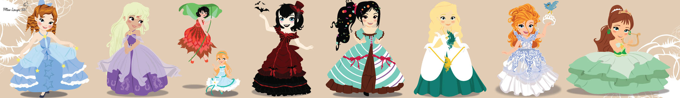Disney Young Princess Panel 03 By Miss lollyx 33 On DeviantArt disney-young-princess-panel-03-by-miss-lollyx-33-on-deviantart