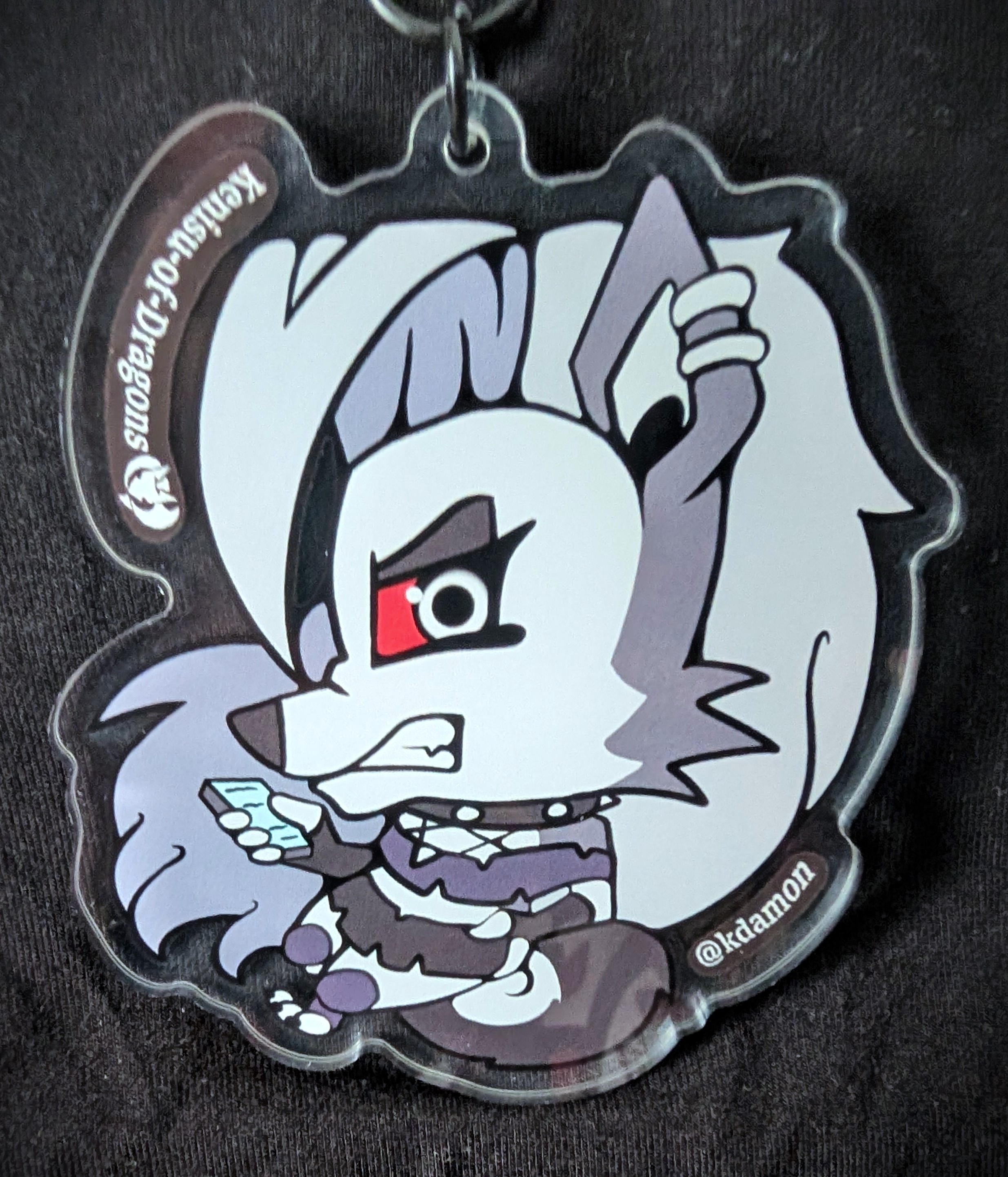 Dj Keychains Loona Acrylic Keychains by Kenisu-of-Dragons on DeviantArt