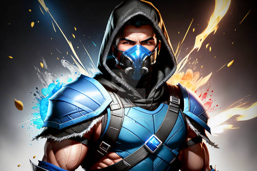 Mortal Kombat Sub-zero Fan Art 1.1