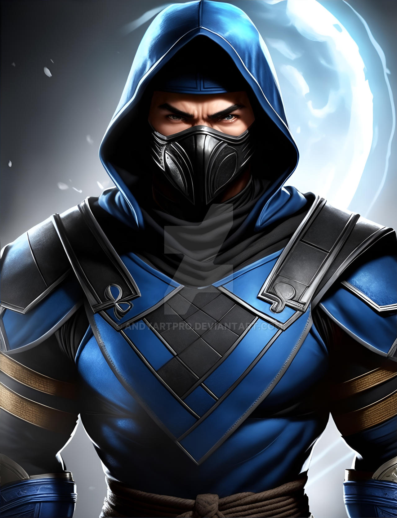 Mortal Kombat Sub-zero Fan Art 1.2 by AndyArtPro on DeviantArt