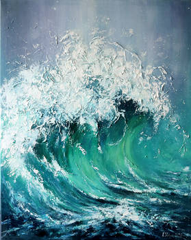 Wave Acrylic on Canvas