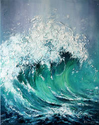 Wave Acrylic on Canvas
