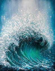 Wave Acrylic on Canvas