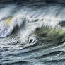 Waves Acrylic on Canvas