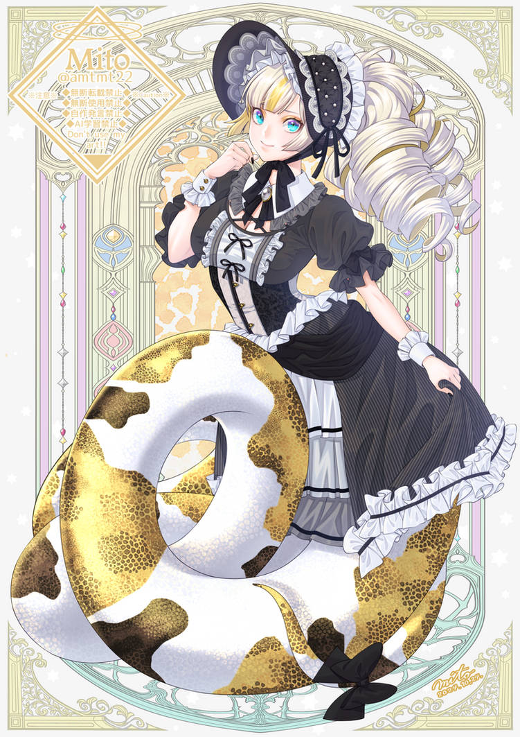 Lady Python Cartoon Lady Python by Mito-Amatsu on DeviantArt