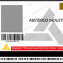 Abstergo Industries ID card