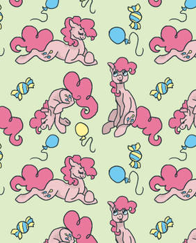 Pinkie Pie  Pattern / Wallpaper