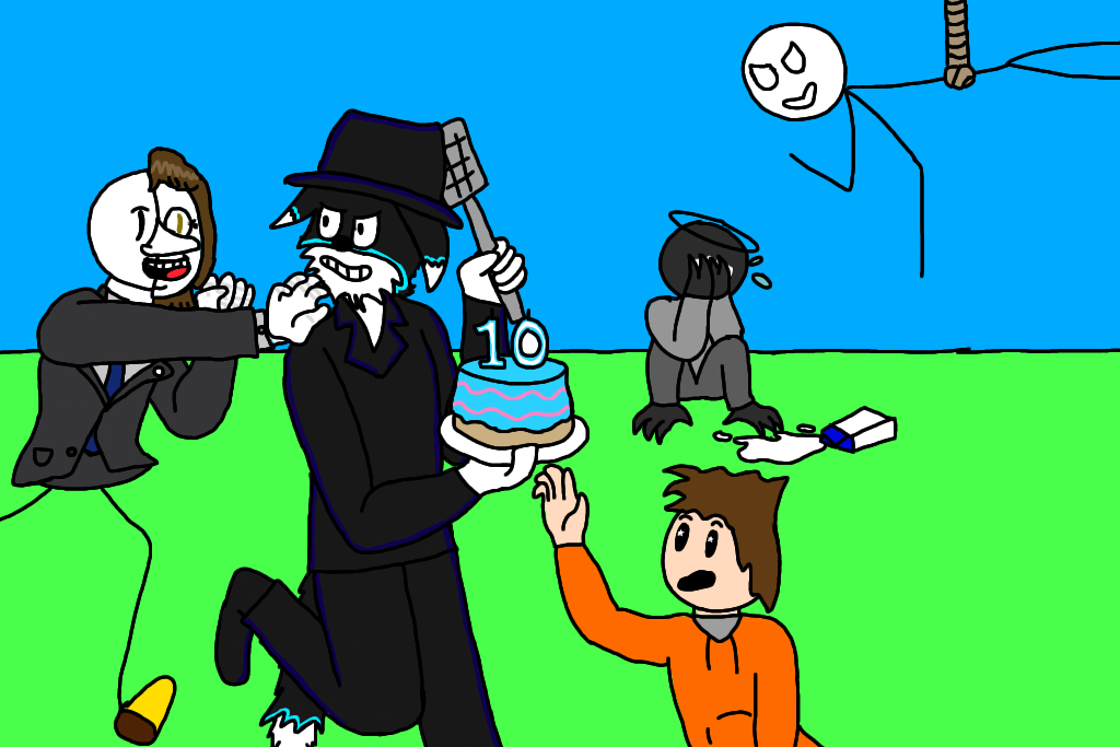 Drawception's 10th anniversary (Draw the Squad) by CountryballFan on ...