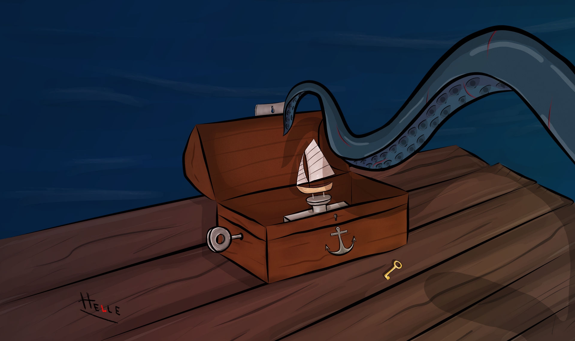 Davy Jones S Locker By EvaMelina On DeviantArt