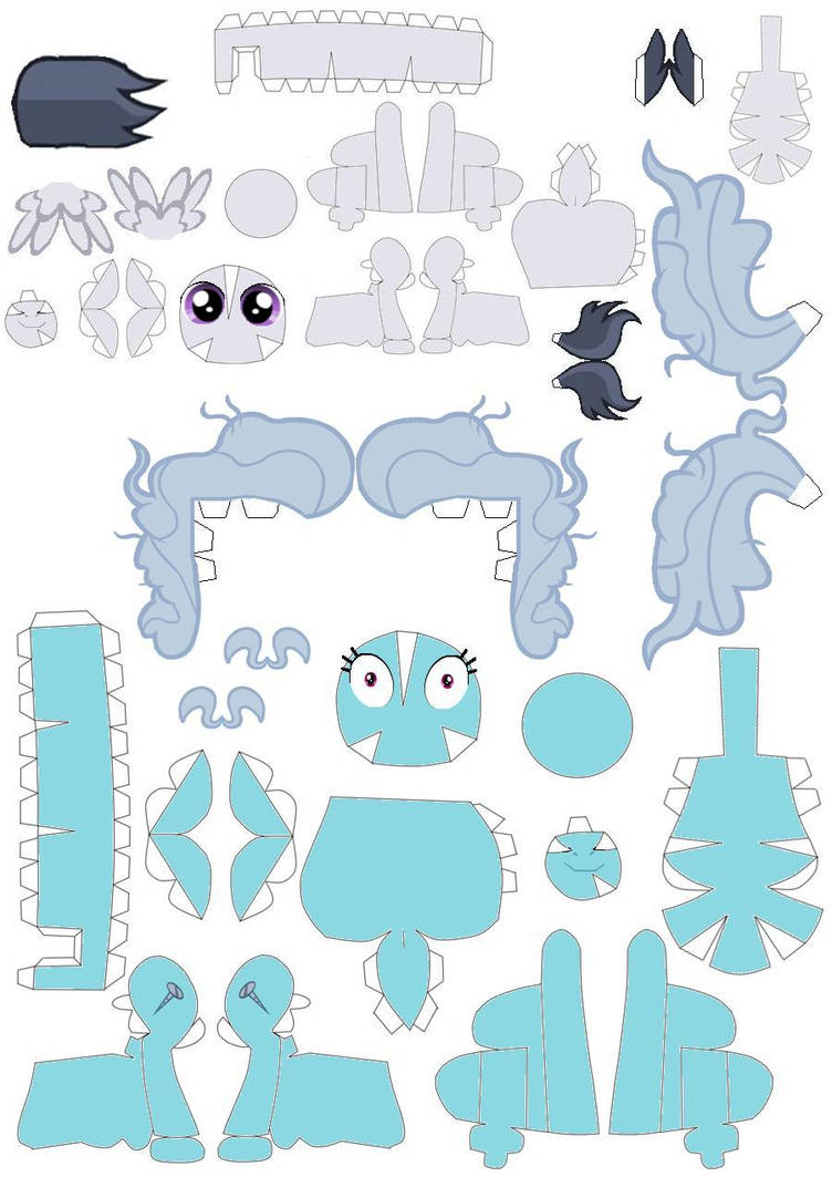 Screwy and Rumble Papercraft by Grulaz on DeviantArt