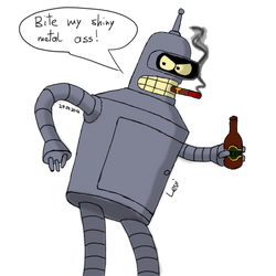 Bender from Futurama