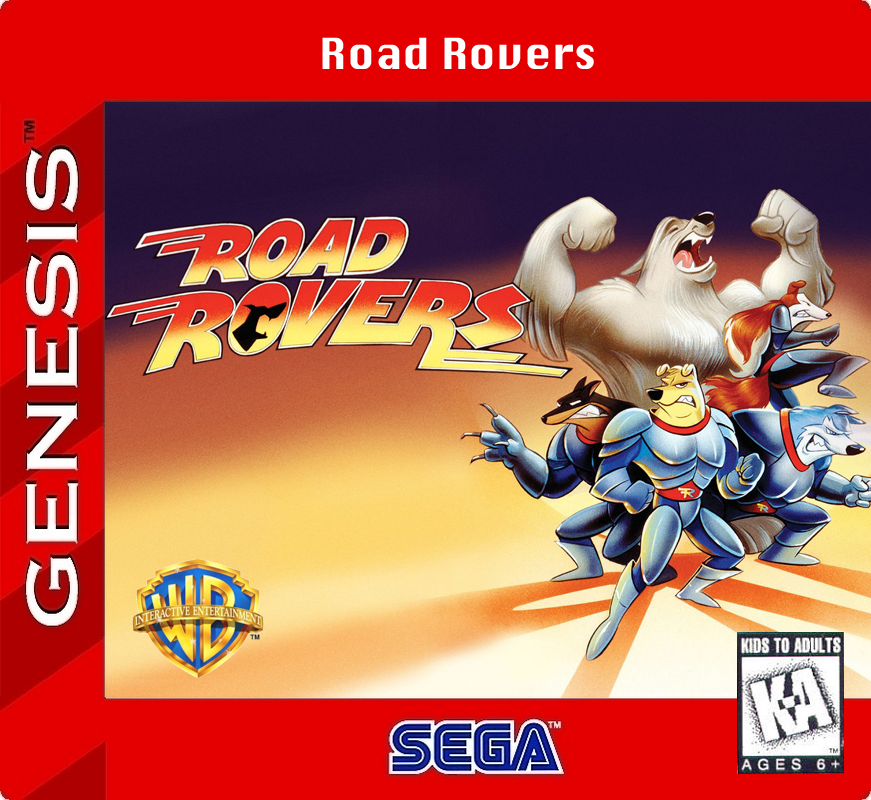 Road Rovers Genesis label by PeruAlonso on DeviantArt