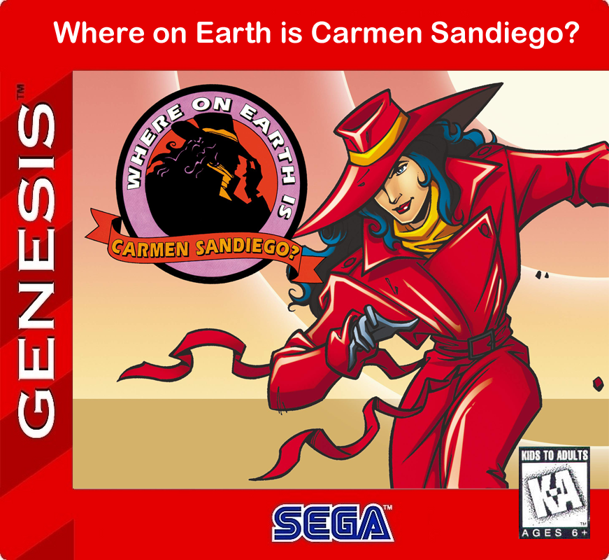 WOEICS Sega Genesis label by PeruAlonso on DeviantArt