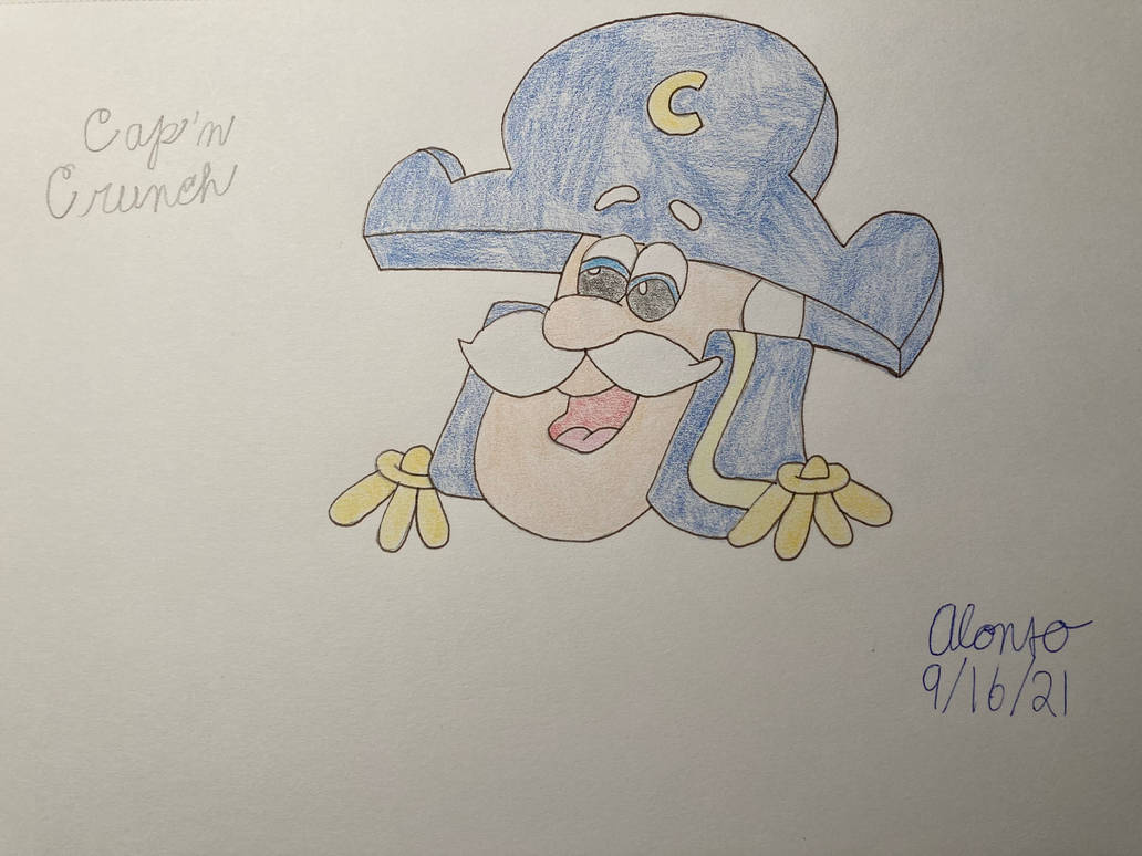 My Cap'n Crunch drawing by PeruAlonso on DeviantArt