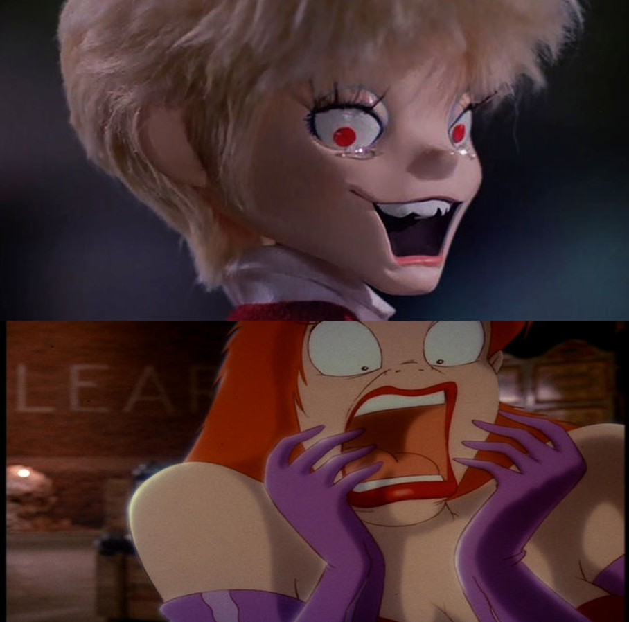 Jessica Rabbit Scared Jessica Rabbit scared of Mag the Hag by PeruAlonso on DeviantArt