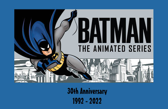 Batman TAS 30th Anniversary poster