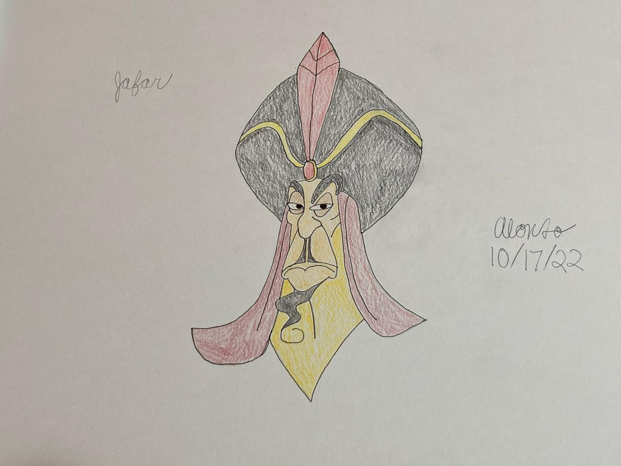My Jafar Drawing By Perualonso On Deviantart My Jafar Drawing By Perualonso On Deviantart