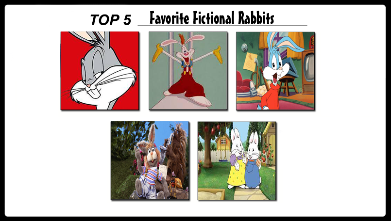 My Top 5 Favorite Fictional Rabbits by PeruAlonso on DeviantArt