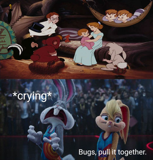 Your Mother and Mine makes Bugs cry by PeruAlonso on DeviantArt