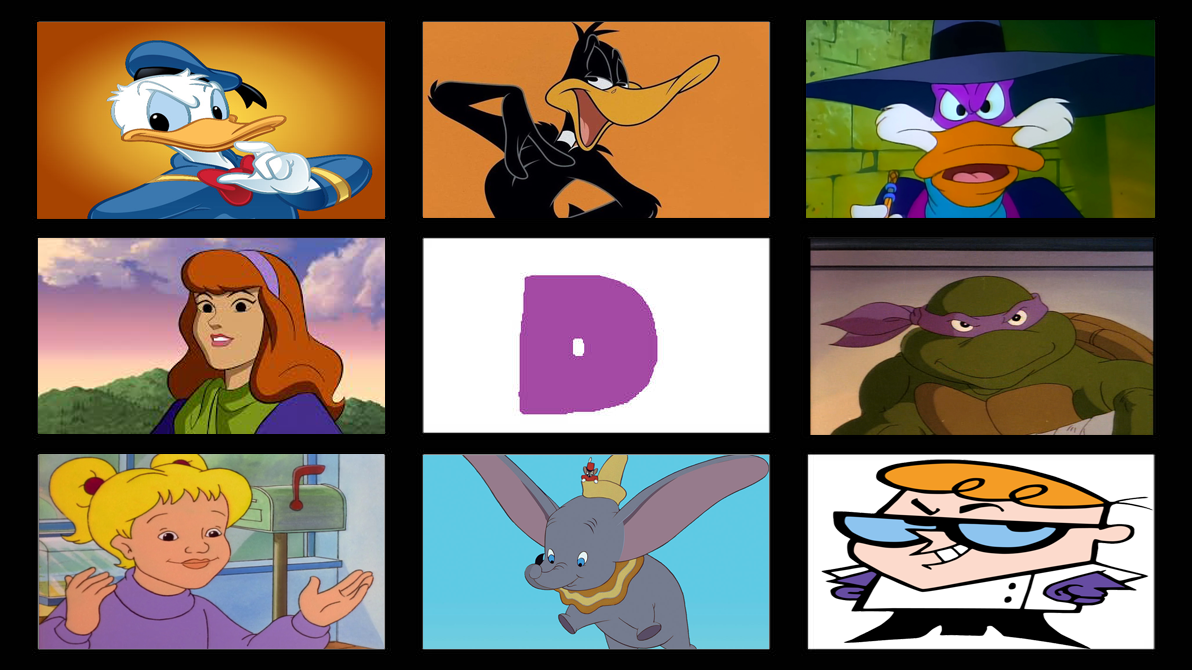 D Character Animation My Favorite Letter D Characters by PeruAlonso on DeviantArt