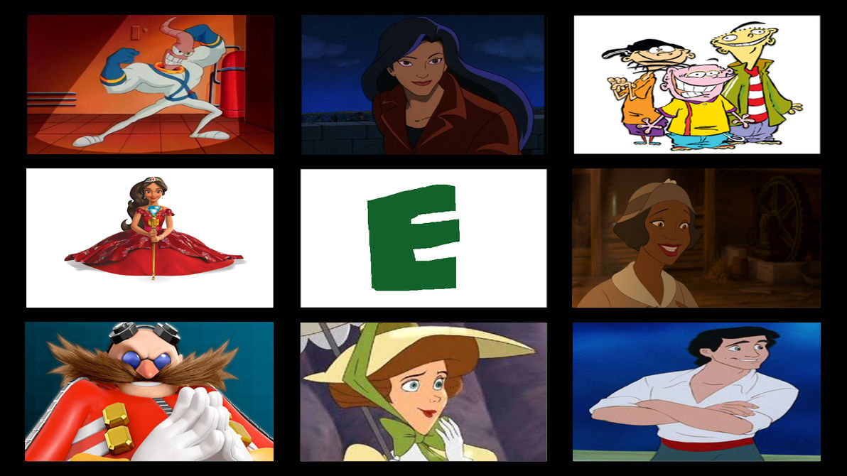 My Favorite Letter E Characters by PeruAlonso on DeviantArt