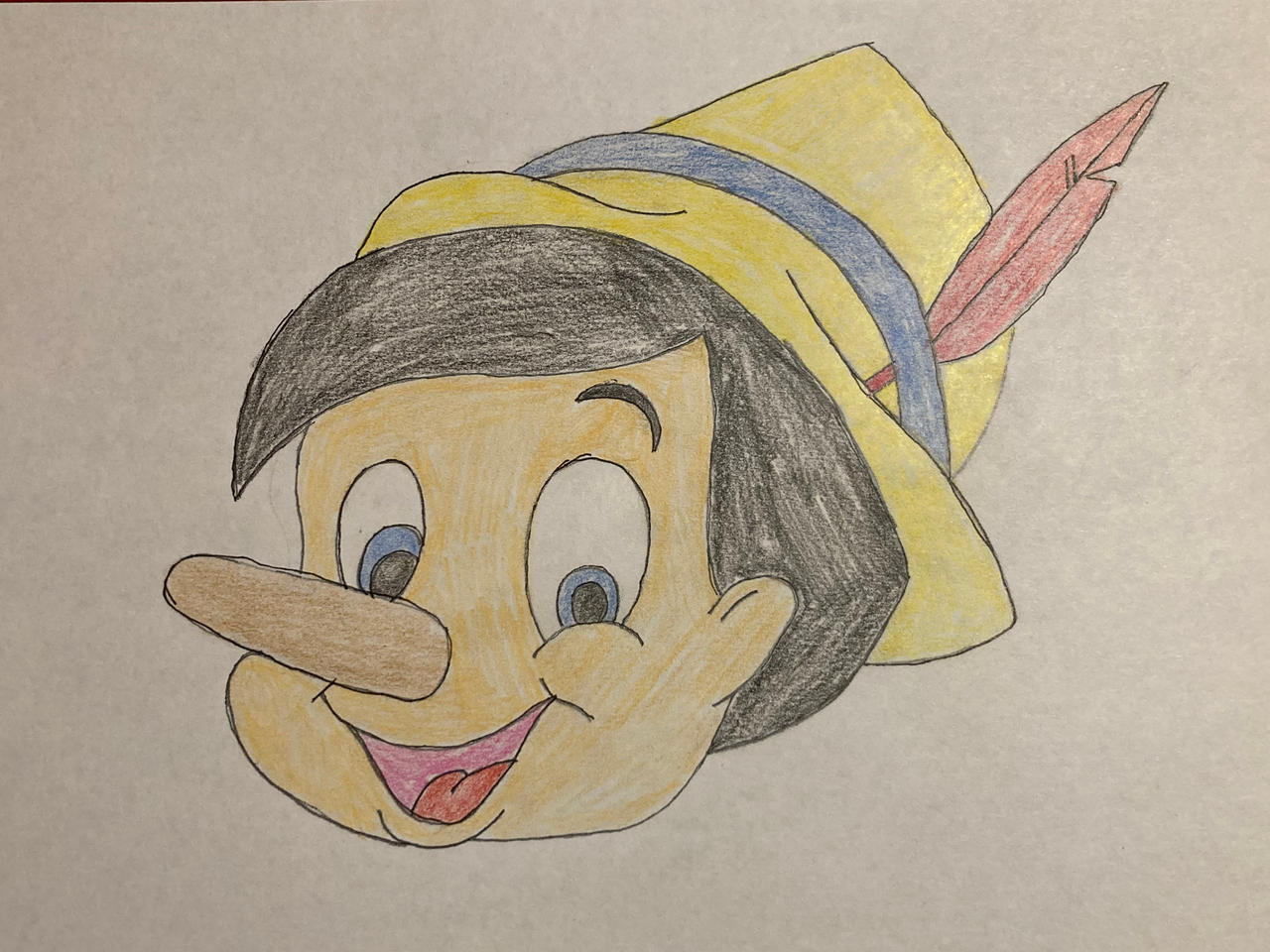Pinocchio Draw My Pinocchio drawing by PeruAlonso on DeviantArt