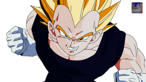 Vegeta .:Lineart04:. Color