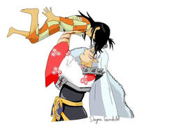 Sesshomaru and Rin