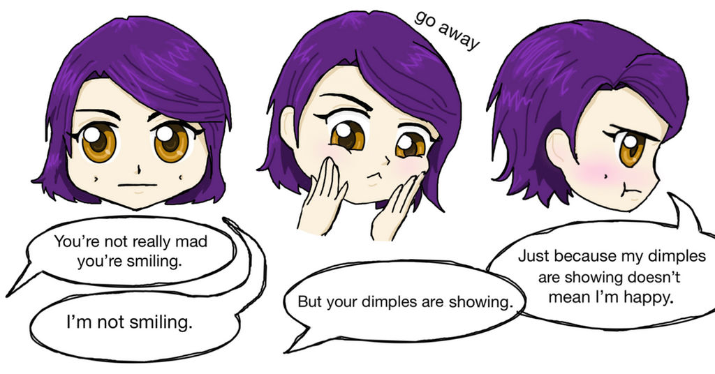 Two Dimples Cartoon Dimples by Daynamf on DeviantArt