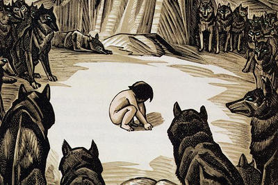 Jungle Book 1st chapter illustration