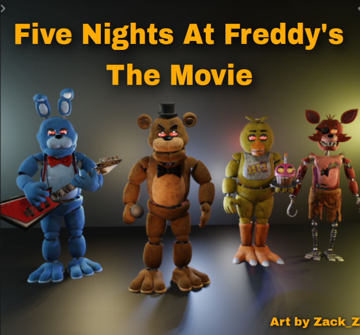 Fnaf movie poster #fnaf #fnafmovie #fnafmovieupdate