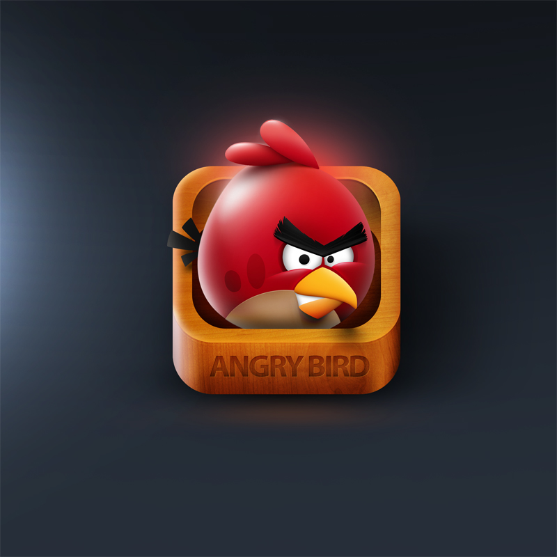 Angry Bird iOS Icon
