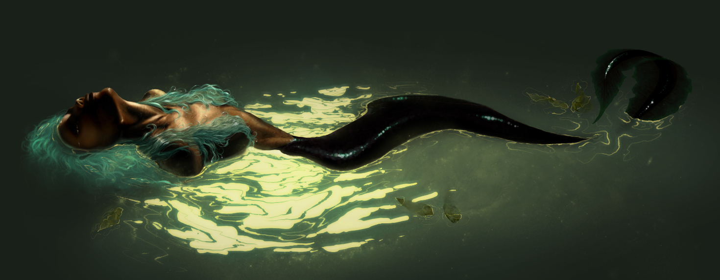 The Amazonian Eel mermaid