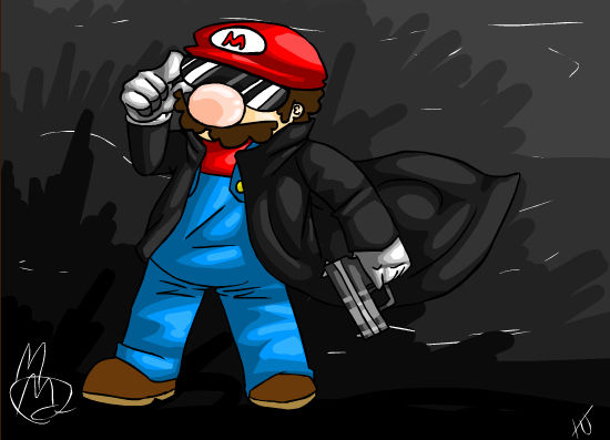 Matrix mario by Toy-Elephant on DeviantArt