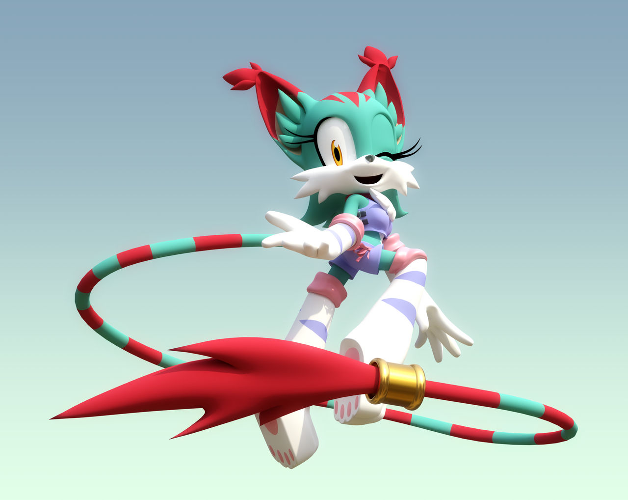 3D Render - Kanna The Lynx by Needlewind on DeviantArt