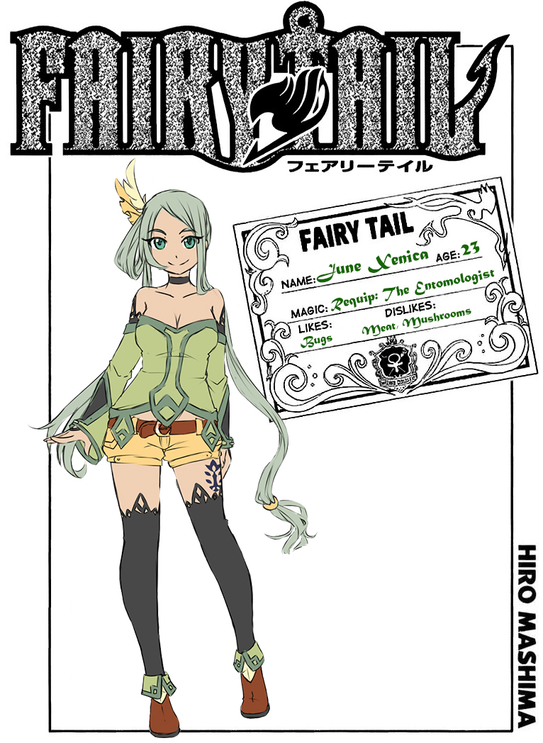 Fairy Tail OC - The Bug Queen: June Xenica