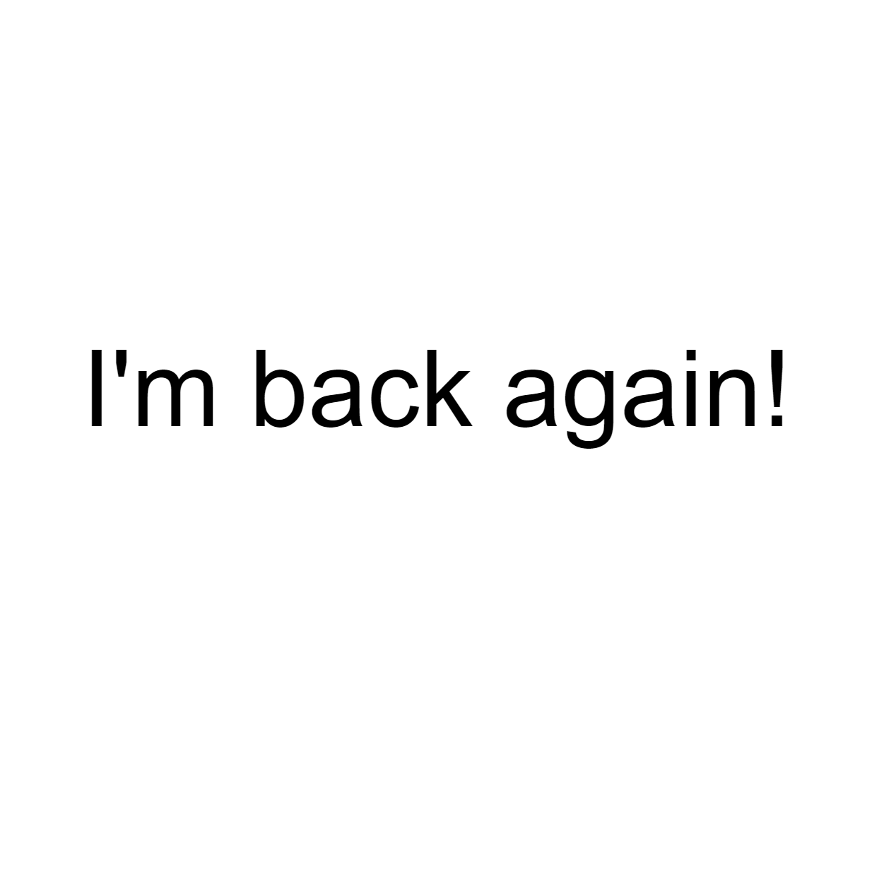 Getting Back Again I'm back again! by Inflation-Fetish on DeviantArt