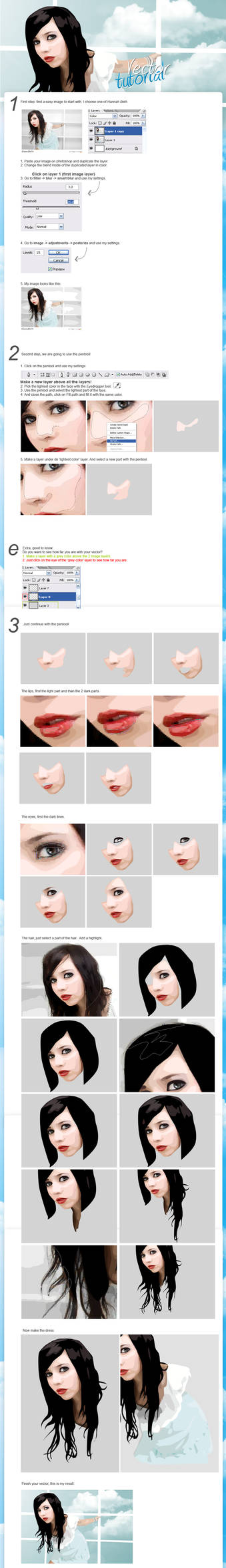 Vexel tutorial by So-ghislaine