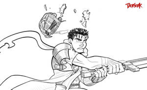 Guts Vs 100 Soldiers By Bloodg On Deviantart Guts Vs 100 Soldiers By Bloodg On Deviantart