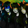 Girl fantrolls