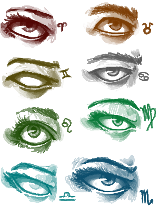 eye headcanon redraw