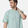 Round Neck Plain Oversized T-Shirt