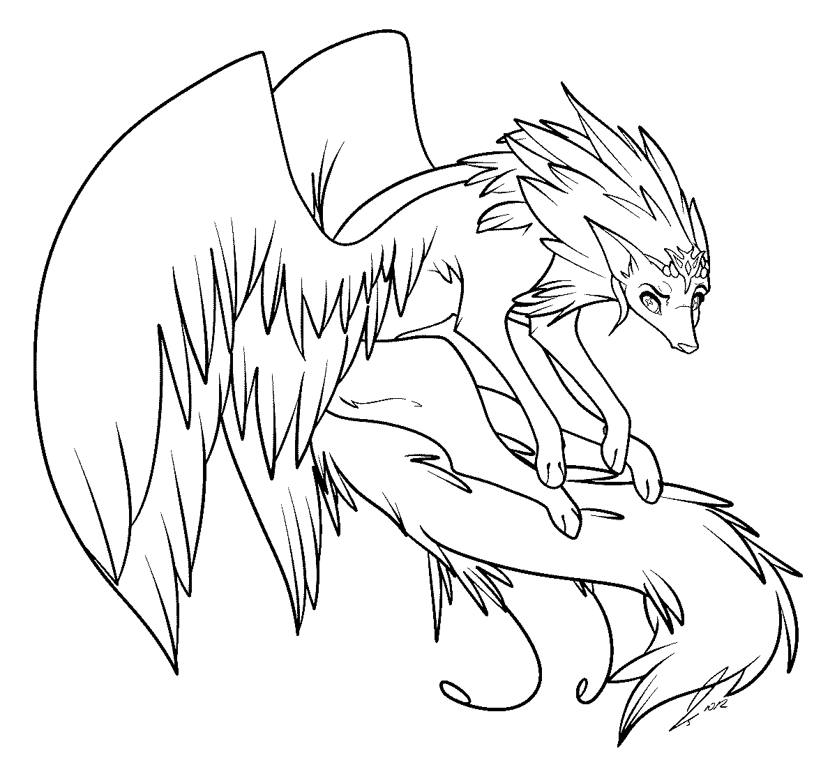 Winged Wolf Lines