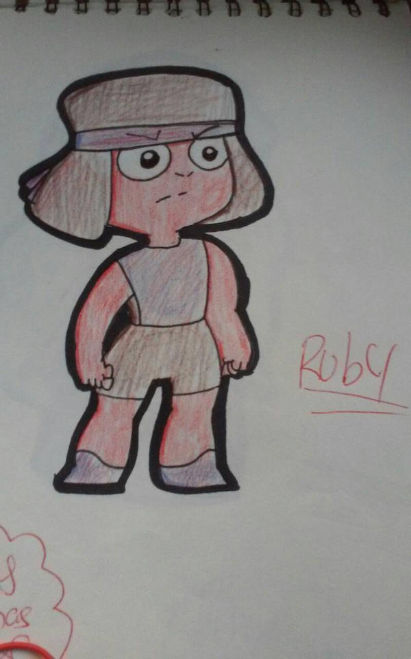 Steven Universe Ruby By Foxettethefox On DeviantArt