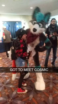 Cosmic at Midwest FurFest 2017