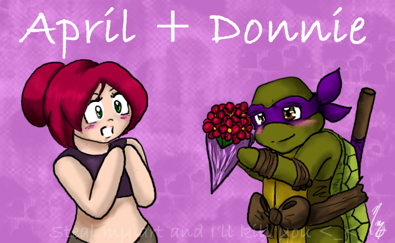 TMNT - April x Donnie